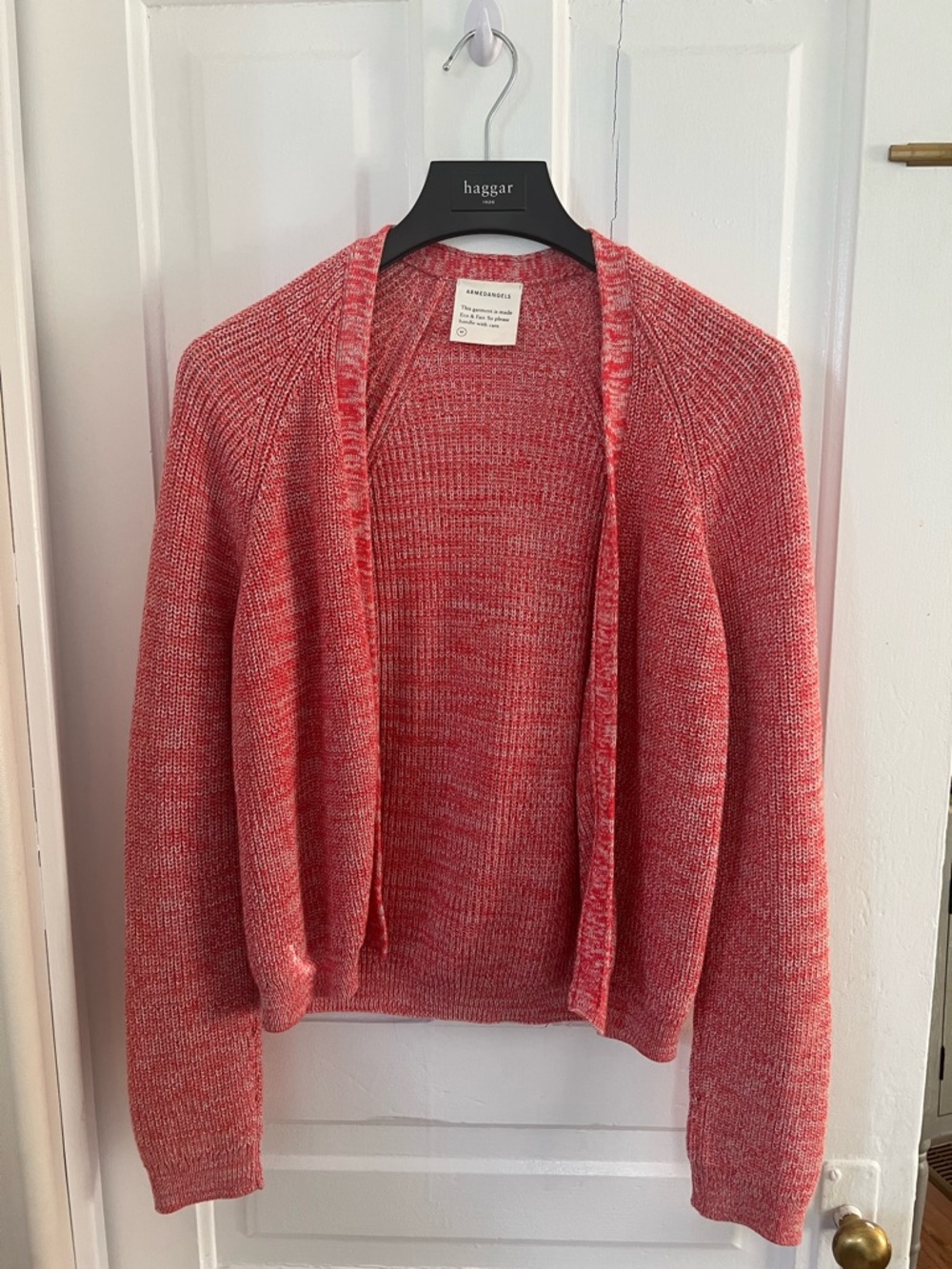 Armedangels VILDAANA Oversized Organic Cotton Knit Cardigan Sweater